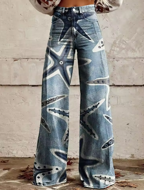 Dulcia™ | Boho Star Jeans