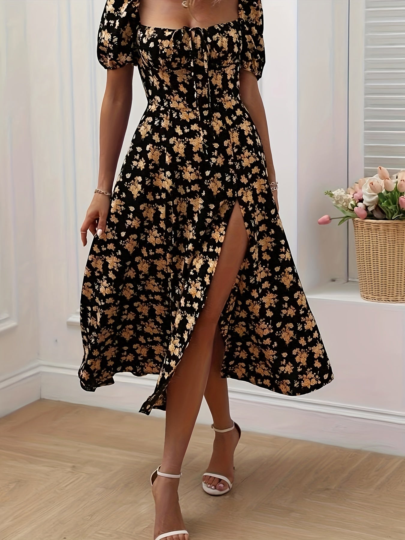 Amelia™ | Floral Charm Dress