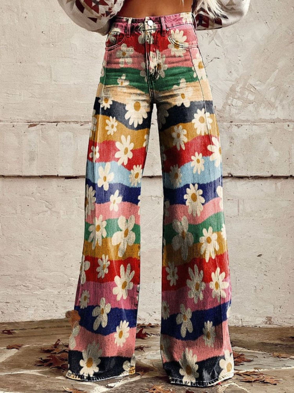 Dulcia™ | Boho Flare Jeans