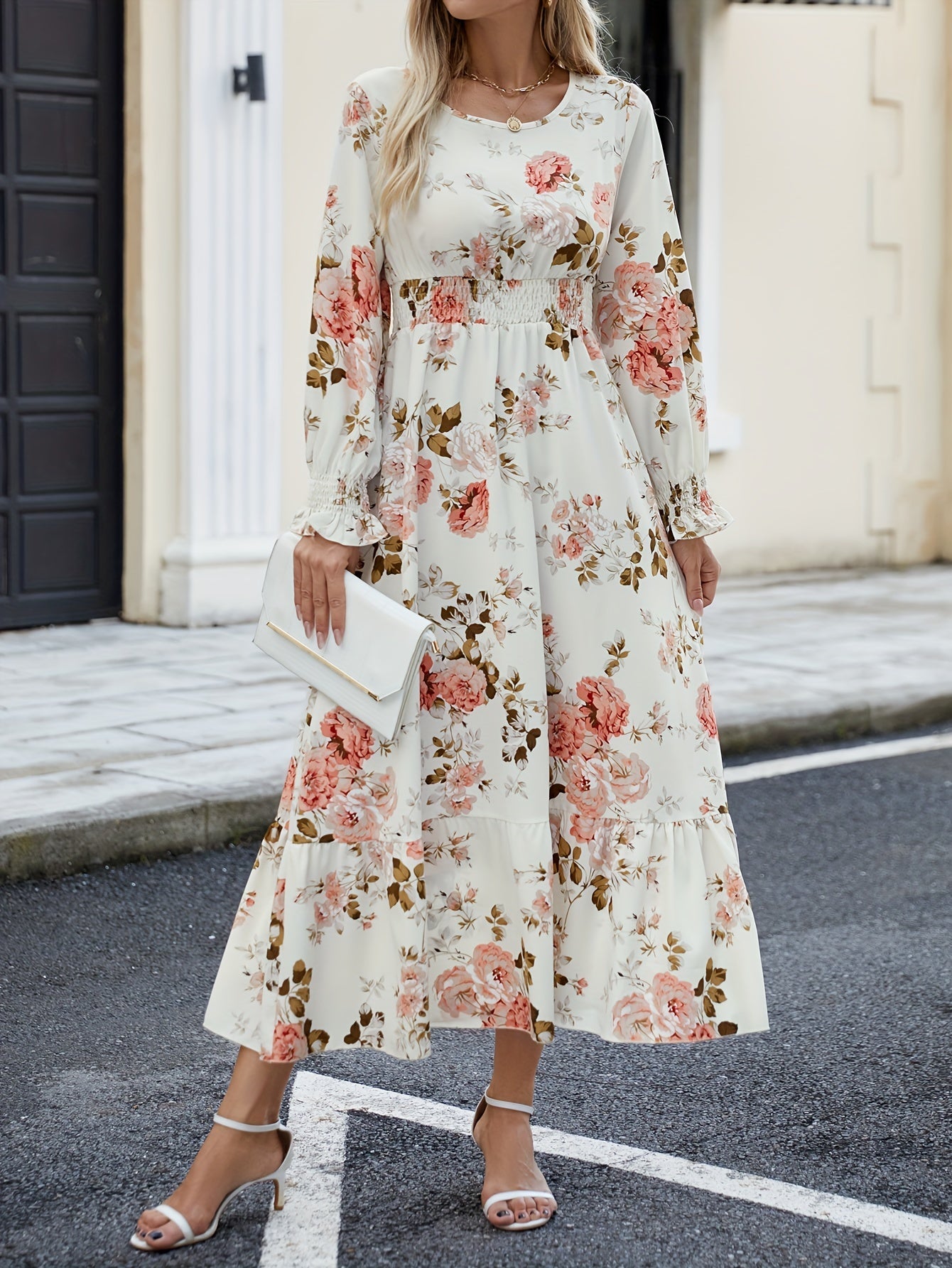 Amelia™ | Whimsical Floral Midi