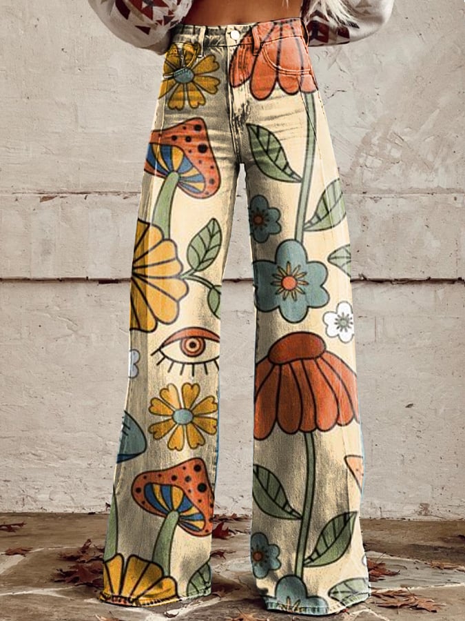 Dulcia™ | Boho Bloom Jeans