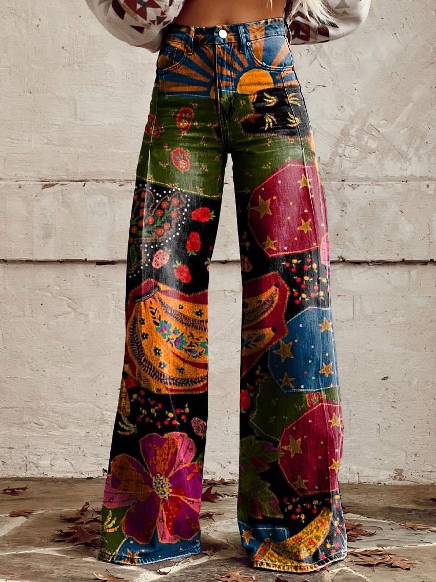 Dulcia™ | Boho Esmeralda Jeans
