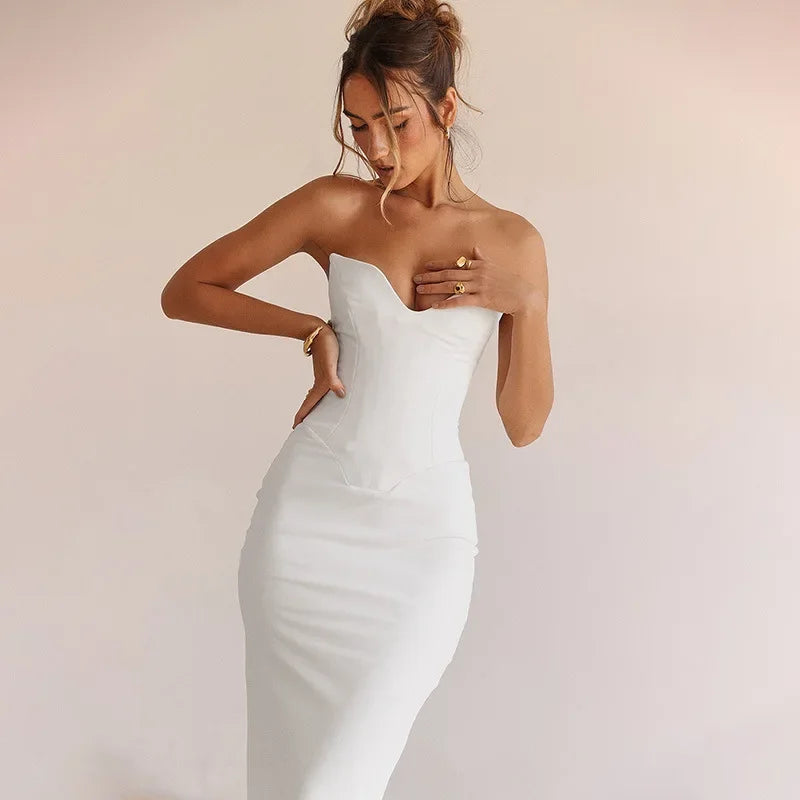 Dulcia™ | Tailored Strapless Dress