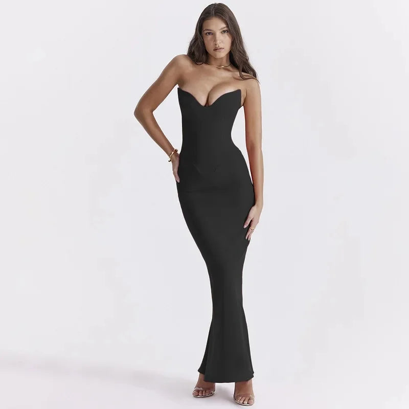 Dulcia™ | Tailored Strapless Dress